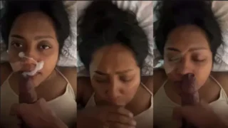 Mallu Girlfriend Blowjob & Cum on Face Srilankansex
